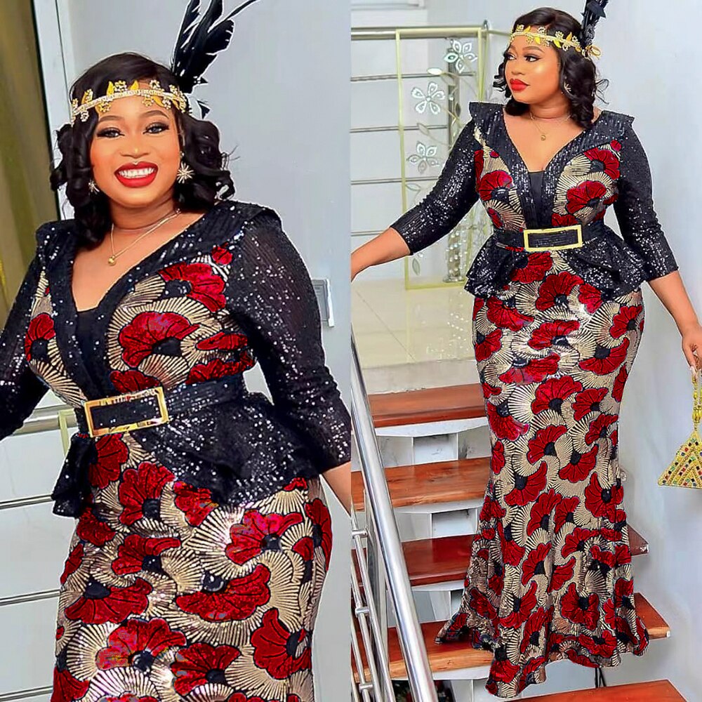 Plus size; African Americans Fashion For Women's; Ankara Style