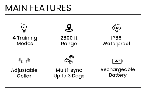2600ft Remote Dog Training Collar