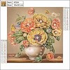 Diamond Painting-DIY Crystal Rhinestone Poppy Flower