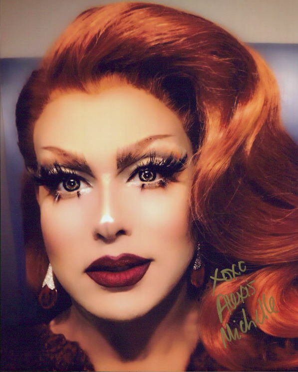 Alexis Michelle (RuPaul's Drag Race) signed 8x10 Photo Poster painting In-person