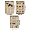 3PCS Horse - Vintage Metal Signs Set - 20*30cm - Western&Farm&Warning