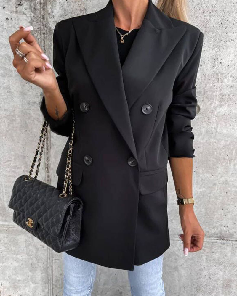 Rotimia Fashionable mid-length blazer