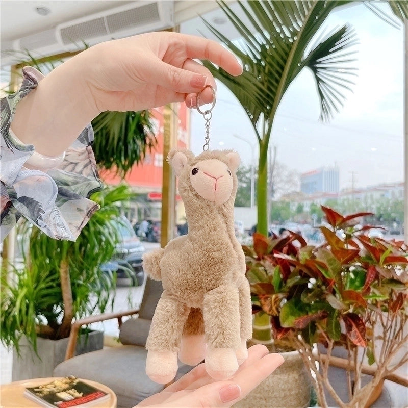 Minimalist Animal Pp Cotton Bag Pendant Keychain