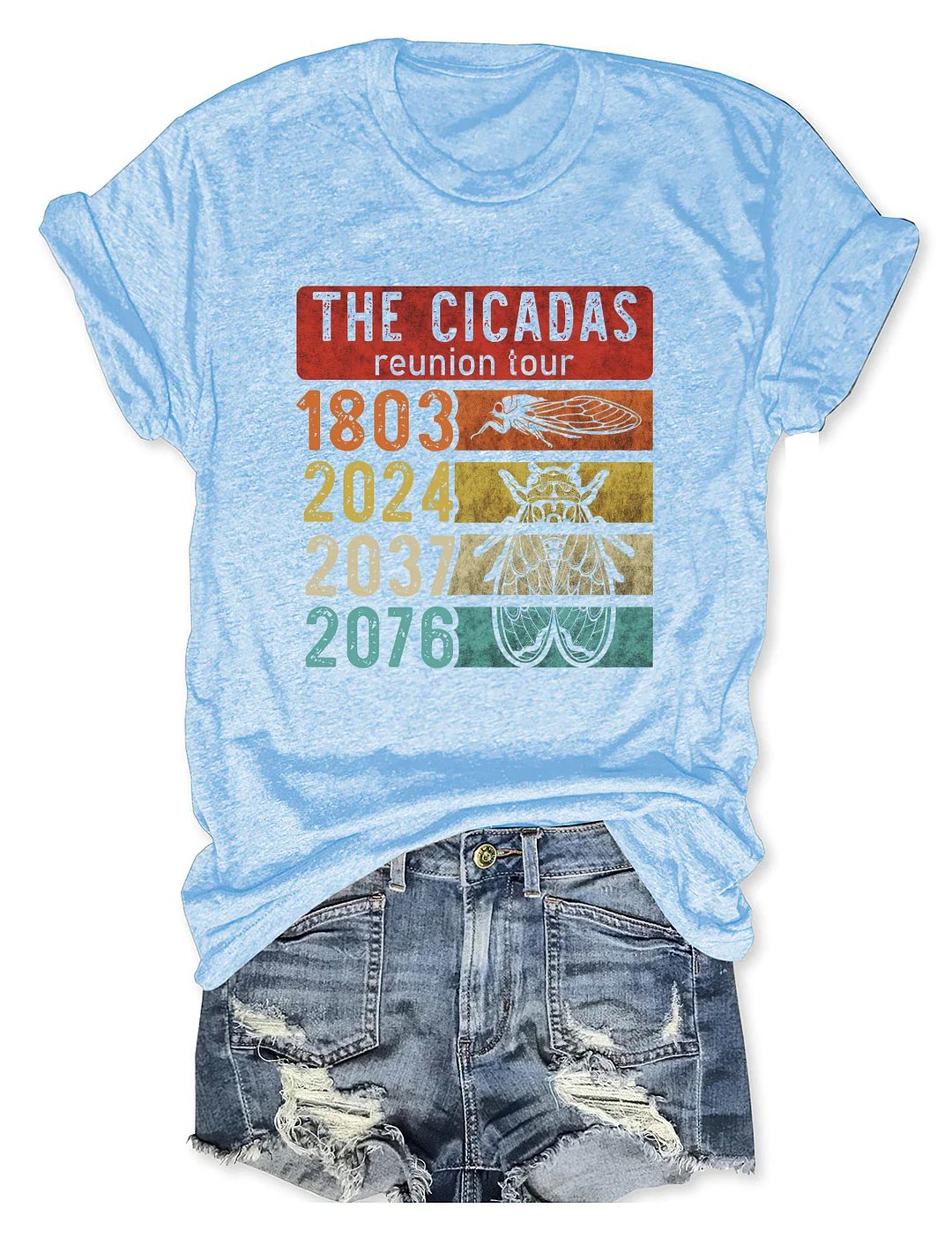 The Cicadas Reunion Tour T-shirt