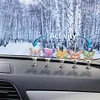 5PCS 2D Flat Animal Acrylic DIY Diamond Painting Shake Ornaments (Butterfly)
