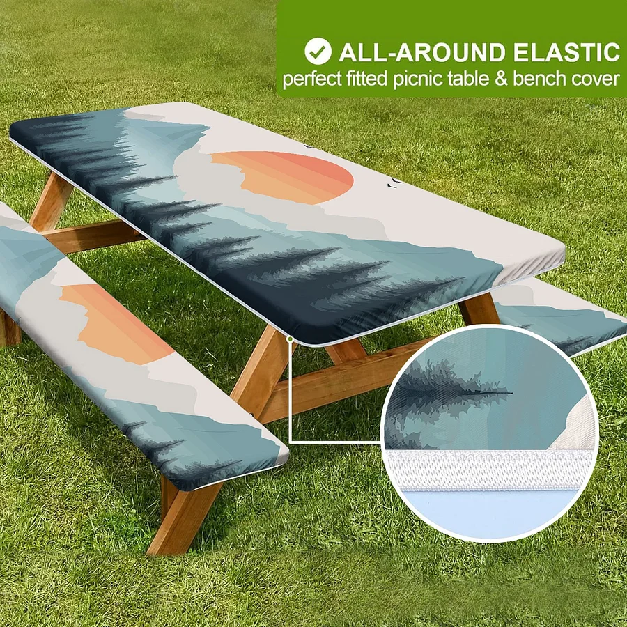🔥This week's special offer🔥6ft Waterproof Picnic Table Covers