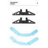 Adjustable Bike Floor Stand Anti-Slip 30-80mm Portable Bicycle Parking Rack