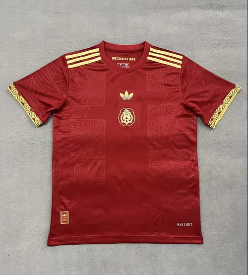 2025 Mexico National Gold cup Version Red Football Shirt 1:1 Thai Quality