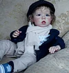 [Holiday Gift Deals] [Heartbeat & Coos] 20" Clark Unique Realistic Reborn Baby Boy Doll - RBBI-Myrebornbabydoll&reg; Myrebornbabydoll&reg;