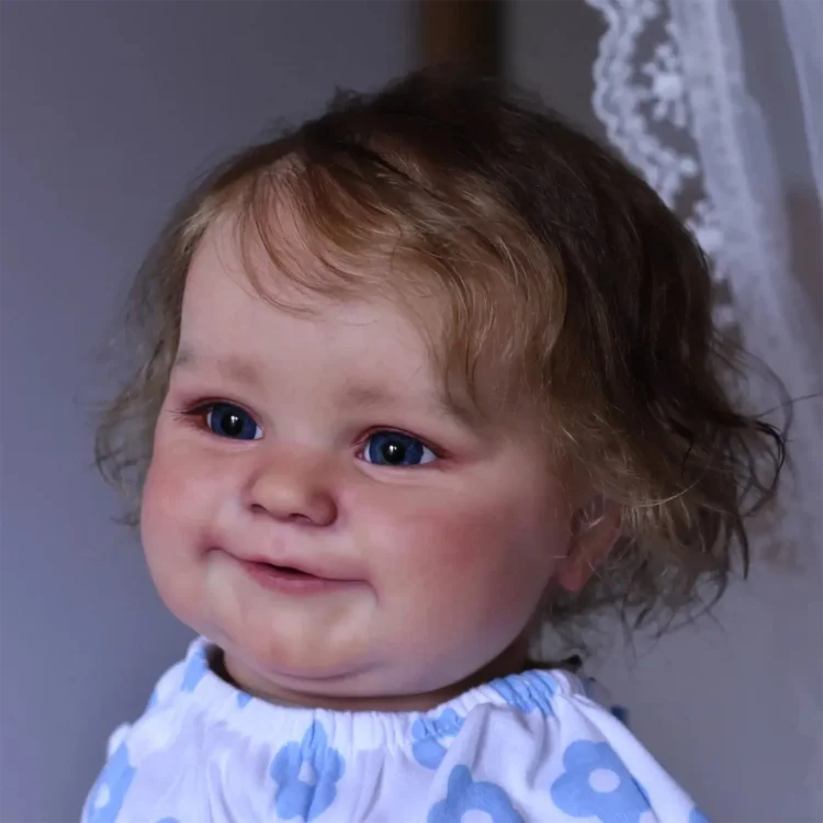 20" Reborn Toddler Realistic Baby Doll Girl Heina with Chubby Lifelike Face with Heartbeat & Coos：Realistic Reborn Baby Dolls By Rsgdolls®