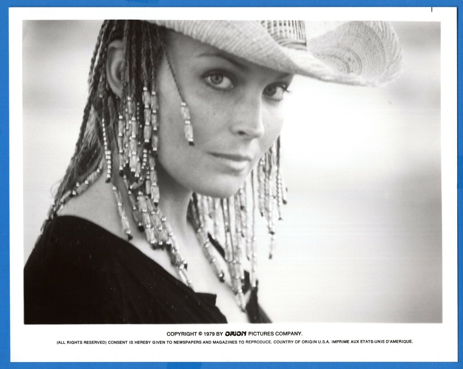 BO DEREK Movie 10 Actress Vintage 8x10 Promo Press News Photo Poster painting 1979