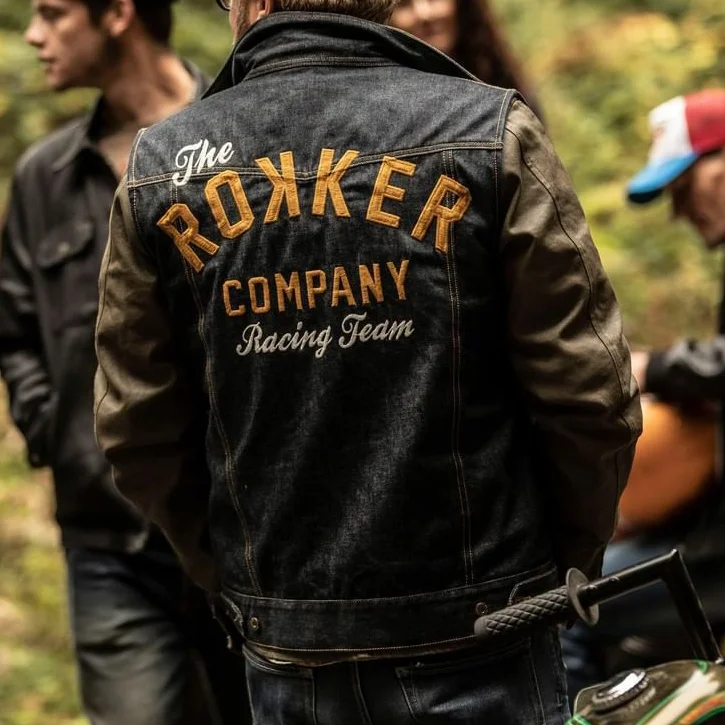 Mens Rokker Company Motorcycle Jacket / [viawink] /