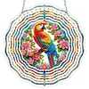 Diamond Painting Acrylic Flower Parrot Window Hanging Pendant for Home Decor