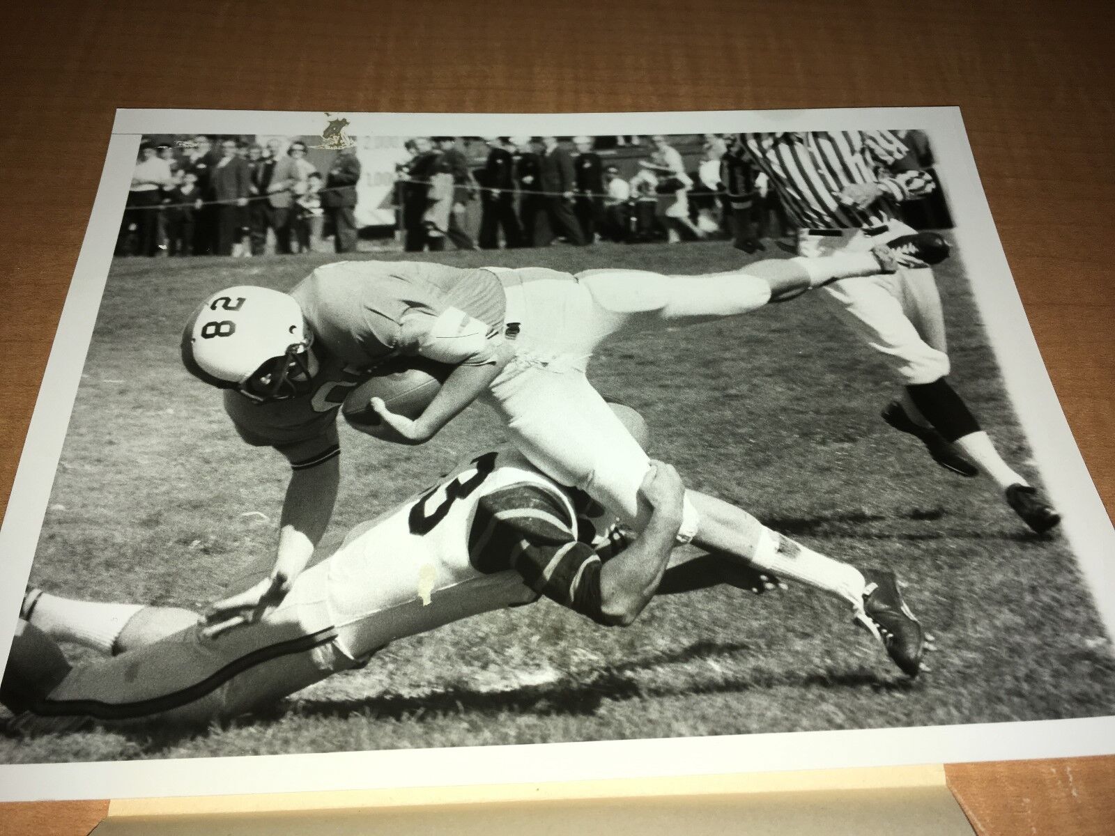 Princeton vs. Columbia 1963 College Football 7x9 AP Press Photo Poster painting