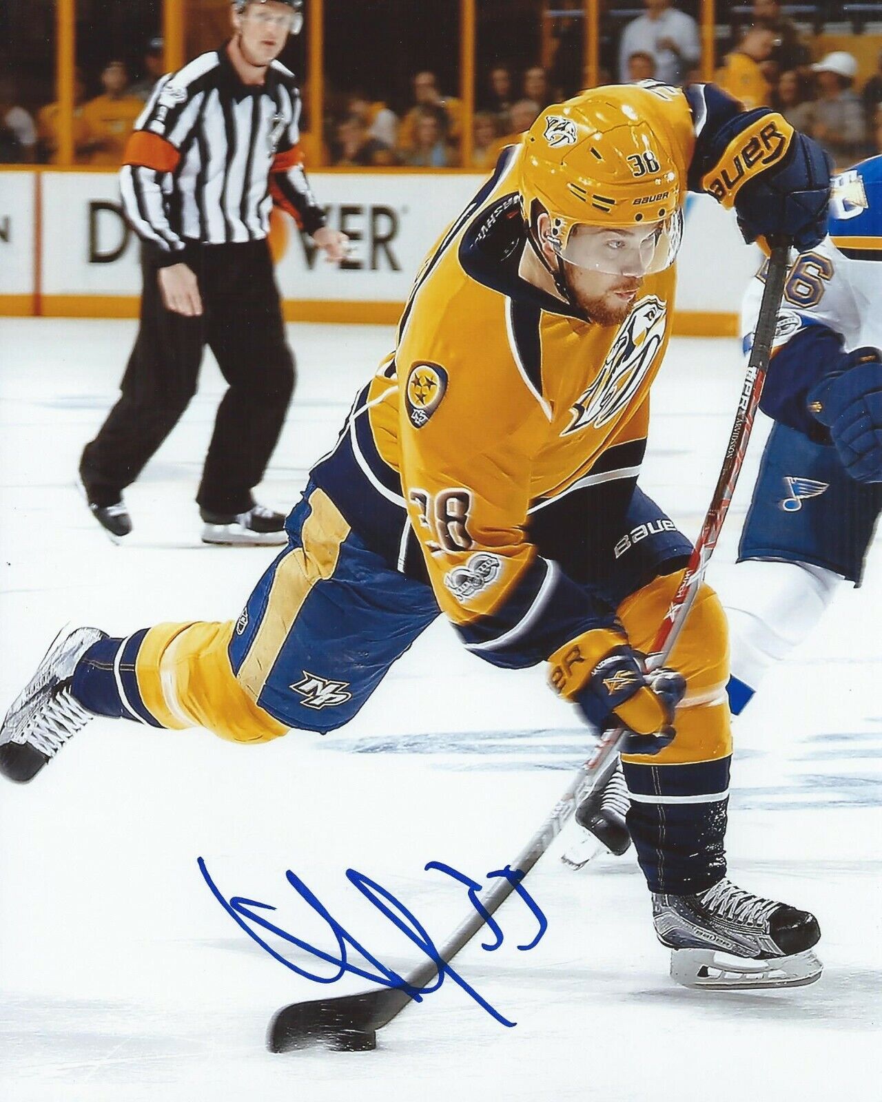 Viktor Arvidsson Signed 8x10 Photo Poster painting Nashville Predators Autographed COA