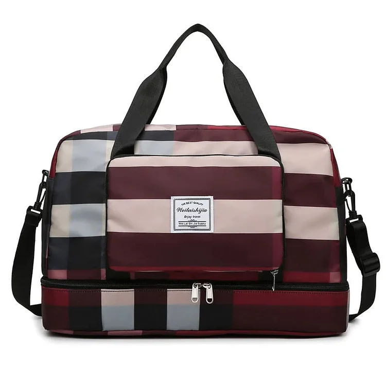 Waterproof Foldable Dry/Wet Separation Travel Bag