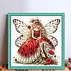 Butterfly Fairy-11CT Stamped Cross Stitch 45*45cm/17.72*17.72in