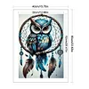 Dreamcatcher And Owl-11CT Stamped Cross Stitch 40*60cm/15.75*23.62in  tapestrymarket