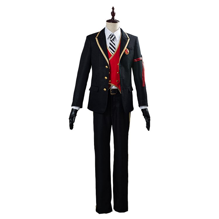 Twisted-Wonderland Riddle/Trey/Deuce/Cater/Ace Halloween Carnival Costume Cosplay Costume Uniform Outfit