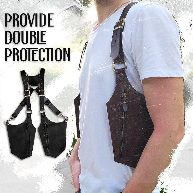 DOUBLE SHOULDER ARMPIT BAG