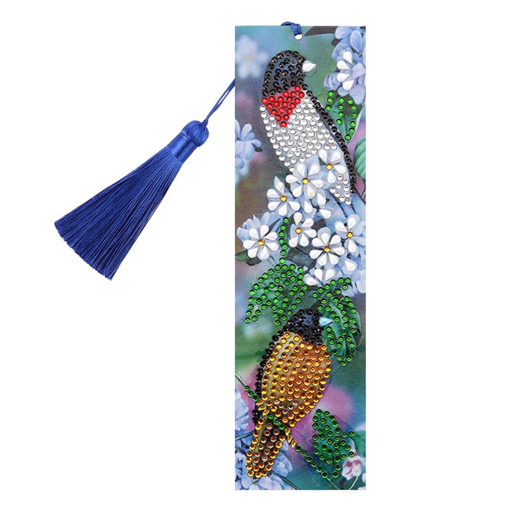 

Bird-DIY Creative Diamond Tassel Bookmark, 501 Original