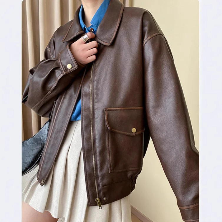 Nigikala Nigikala And Winter New Women's Clothing To Restore The Ancient Money Wind And A And A Jacket Locomotive Jacket Jacket