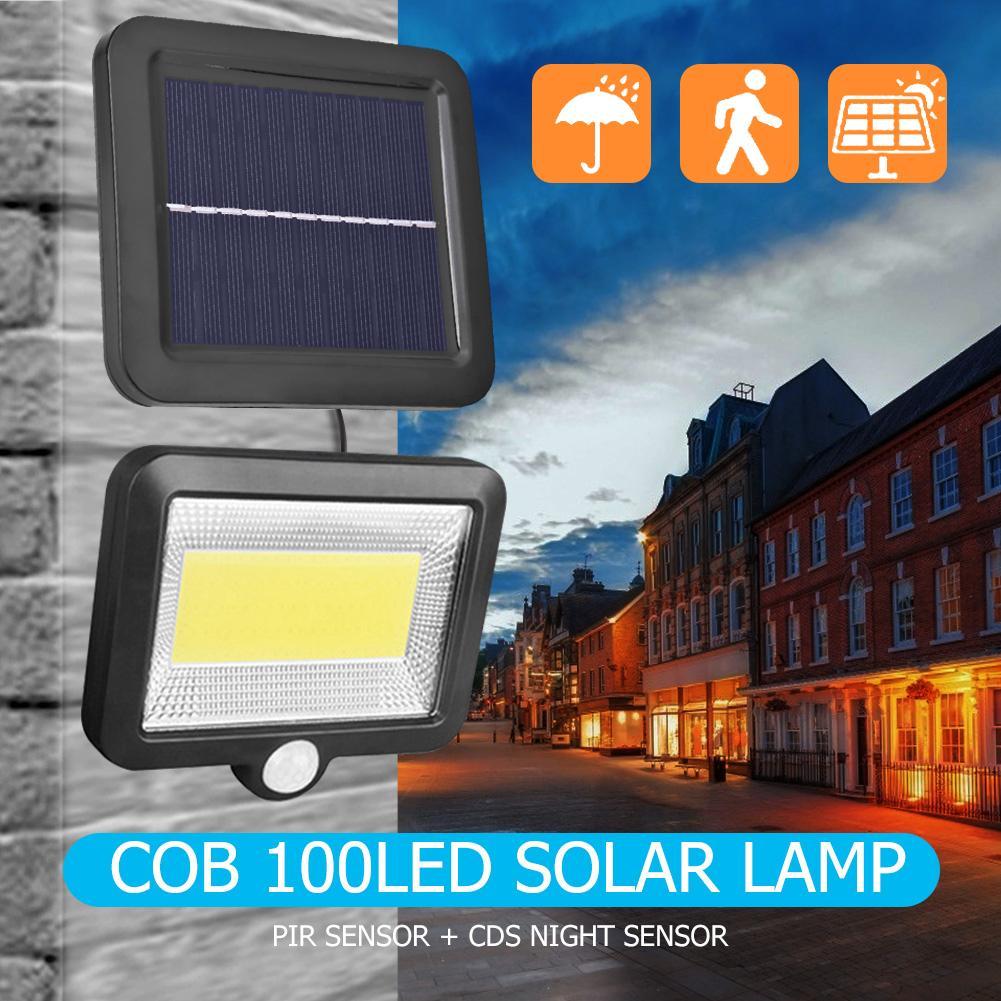 

2Pc Cob 100LED Solar Motion Sensor Waterproof-Outdoor Solar Light, 501 Original