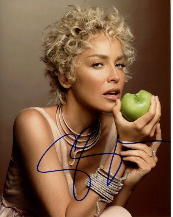 SHARON STONE signed autographed 8x10 Photo Poster painting