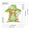 >SALE<5D DIY Partial Special Shaped Drill Diamond Painting Garden Gnome Decor 30x30cm