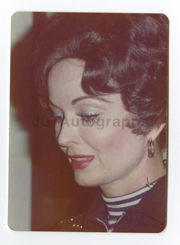 Ann Blyth - Vintage Candid Photo Poster paintinggraph by Peter Warrack - Previously Unpublished