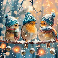 Winter Carol - Diamond Painting