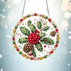 XMAS DIY Acrylic Special Shape Diamond Painting Hanging Pendant Hanging Kit