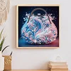 Flowers Bag - Diamond Painting - Partial Special Shaped Drill(Canvas|30*30cm)
