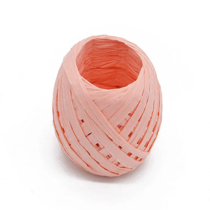 1 Roll 20 Meters CAKE COOKIE raffia ribbon paper rope palm packaging rope decorations baking box packing party candy gifts