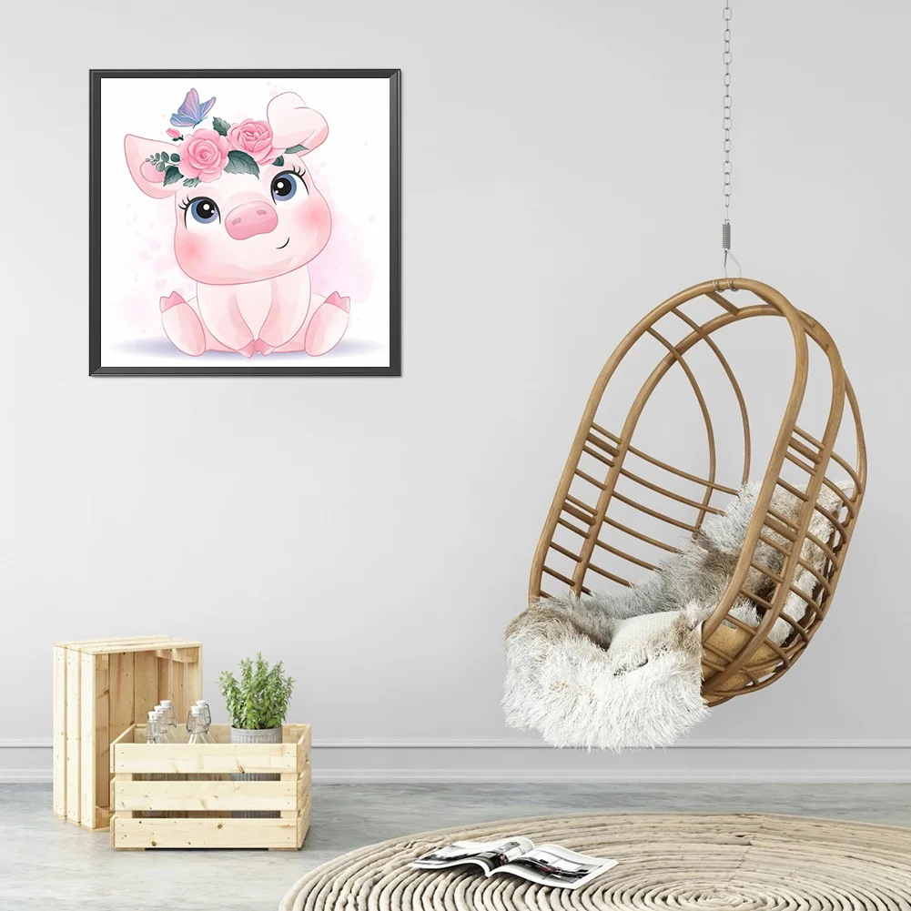 Full Round Diamond Painting 30*30cm - Cartoon Animals