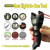 Fourth-generation new laser high-precision powerful flat leather elastic material popular outdoor professional competitive toy