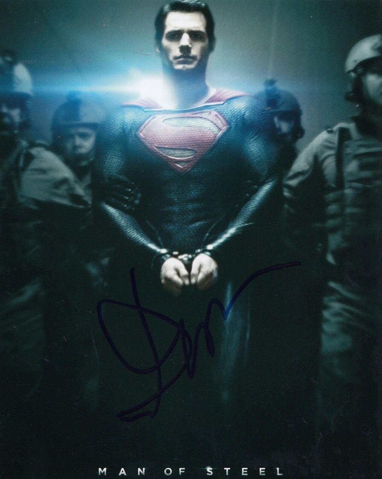 DAVID S GOYER signed (MAN OF STEEL) MOVIE 8x10 Photo Poster painting *SUPERMAN WRITER* W/COA #2