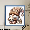 (Multi Style)Gnome-Full Embroidery 3 Strands 11CT Stamped Cross Stitch-45*45CM