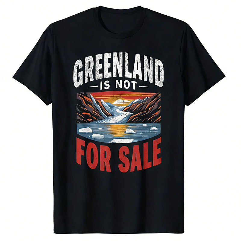 Men's Casual T-shirts Are Not Sold In Greenland. artswardrobe