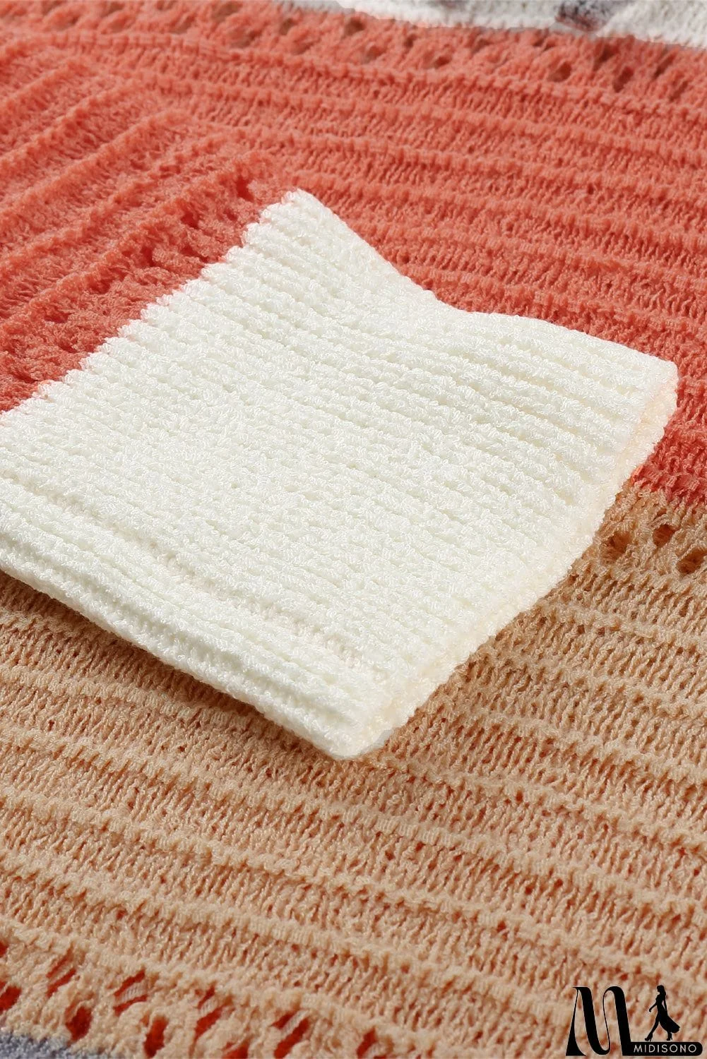 MidiSono - Classic Beach Bonfire Knitted Hoodie