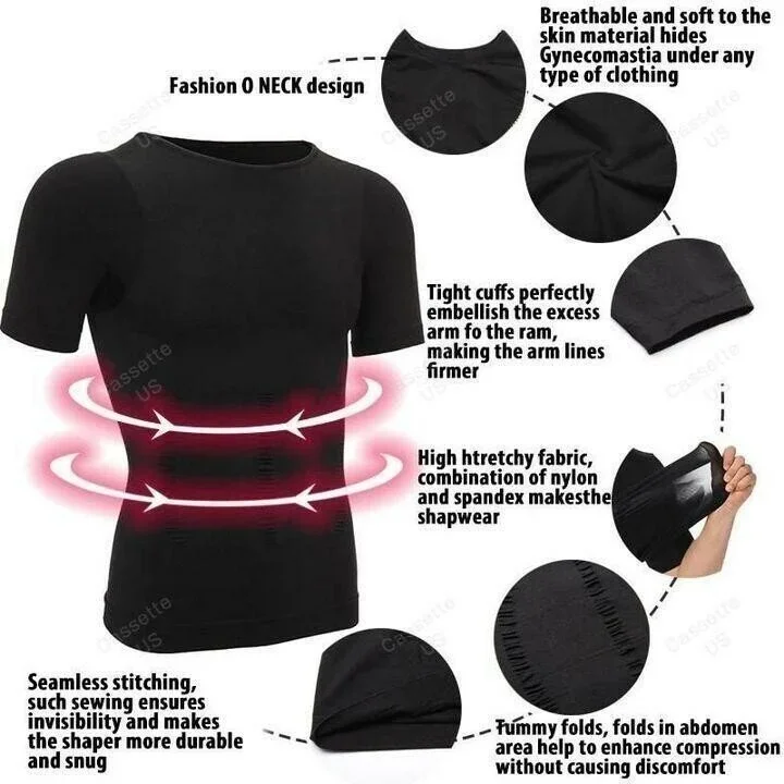 ✨SALE 48% OFF--MEN'S SHAPER COOLING T-SHIRT