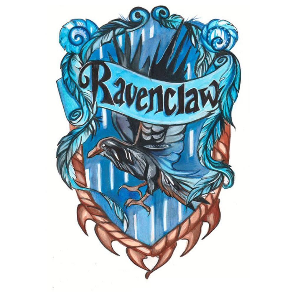 Harry Potter RAVENCLAW CREST, 5D Multi Faceted Diamond Painting Art Kit
