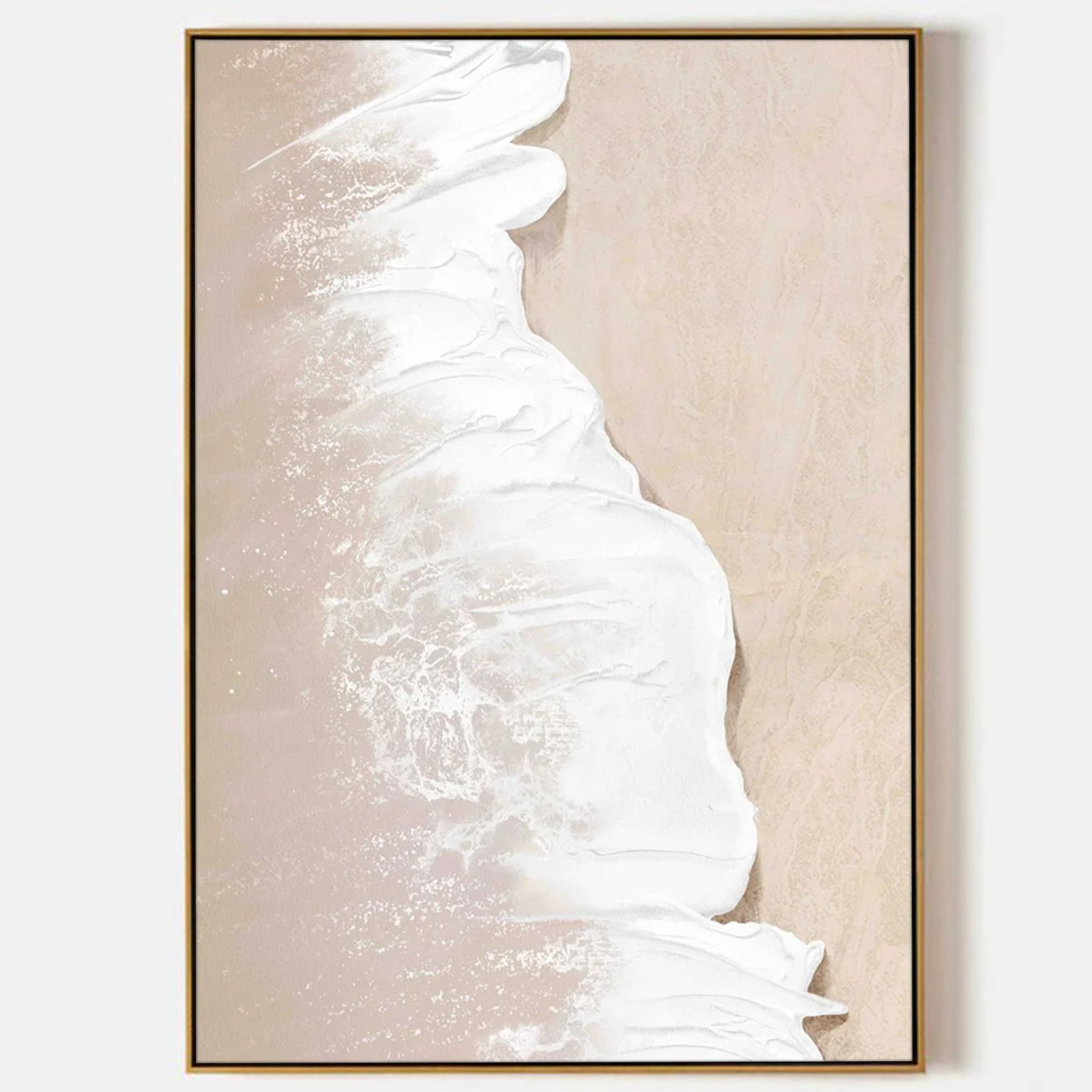 Arabelart Framed Canvas Art - Hand-Painted Masterpiece - Christmas Wall Art AR1142