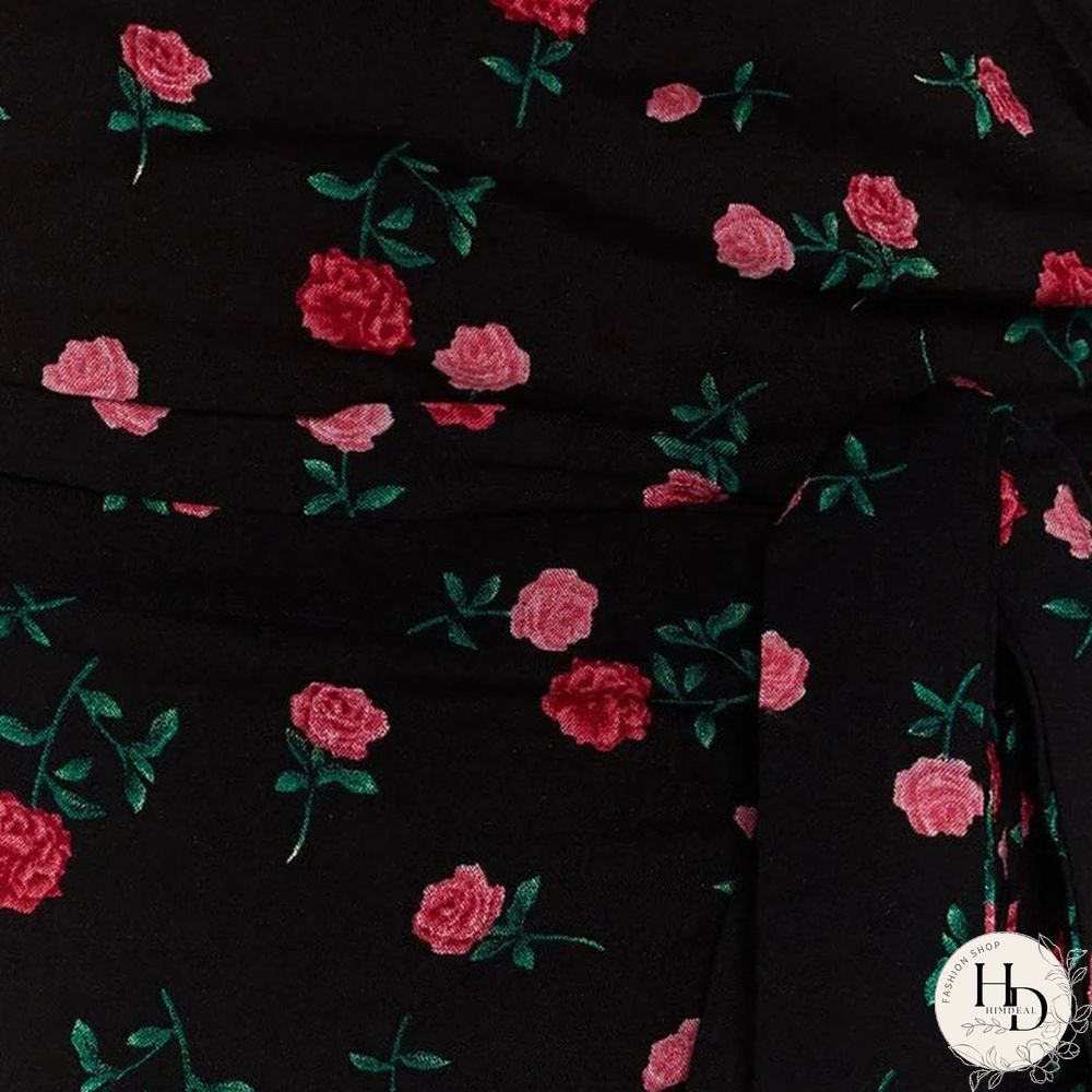 Fashion Temperament Short Sleeve Tight-Fitting Overlap One-Piece Small A Dress