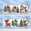 6Pcs Diamond Painting Christmas Elk Greeting Cards Christmas Cards