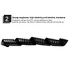 104cm Car Trunk Guard Plate Sticker Rear Bumper Anti-Scratch Strip Trim Pad