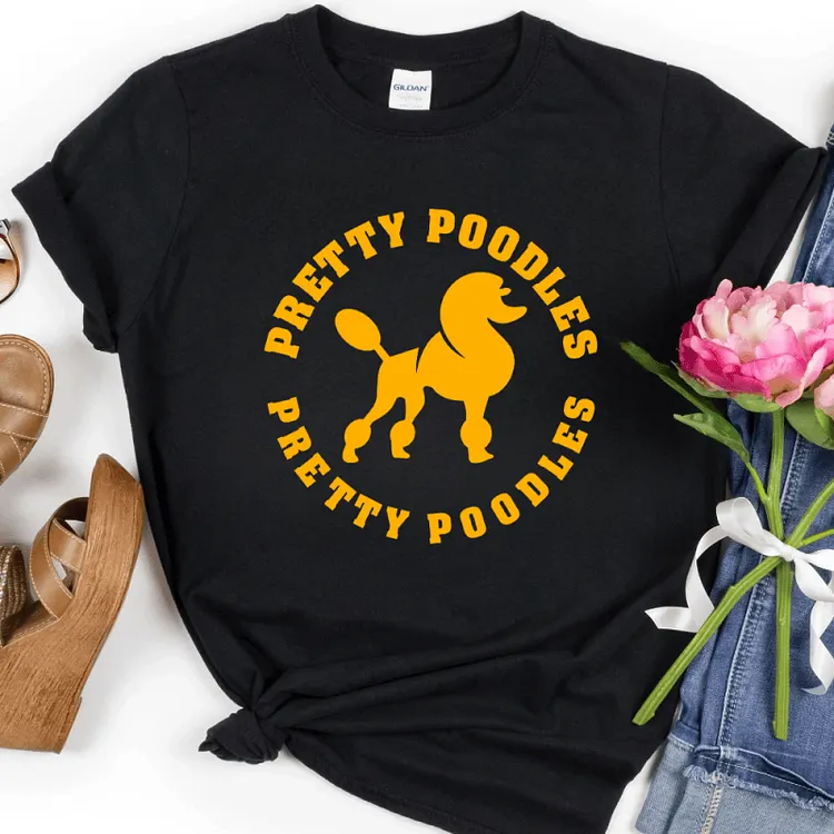 PRETTY POODLES Women&rsquo;s Graphic Print T-Shirt, Sweatshirt & Hoodie