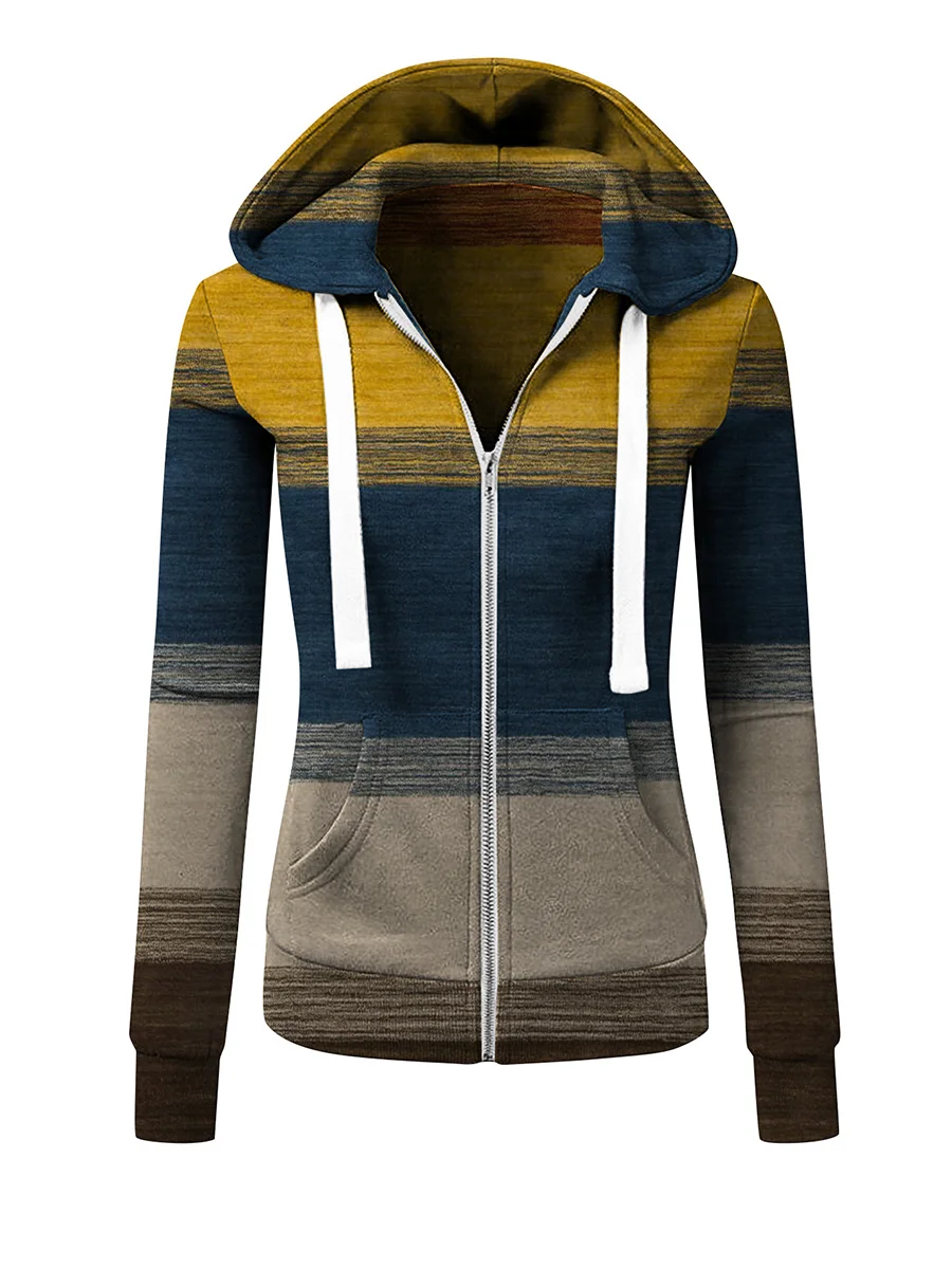 Autumn And Winter Zipper Hoodie / [viawink] /
