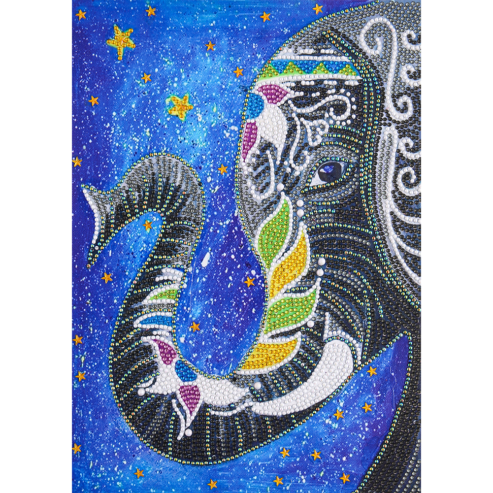 

Color Elephant - Special Shaped Diamond Painting - 30*40CM, 501 Original