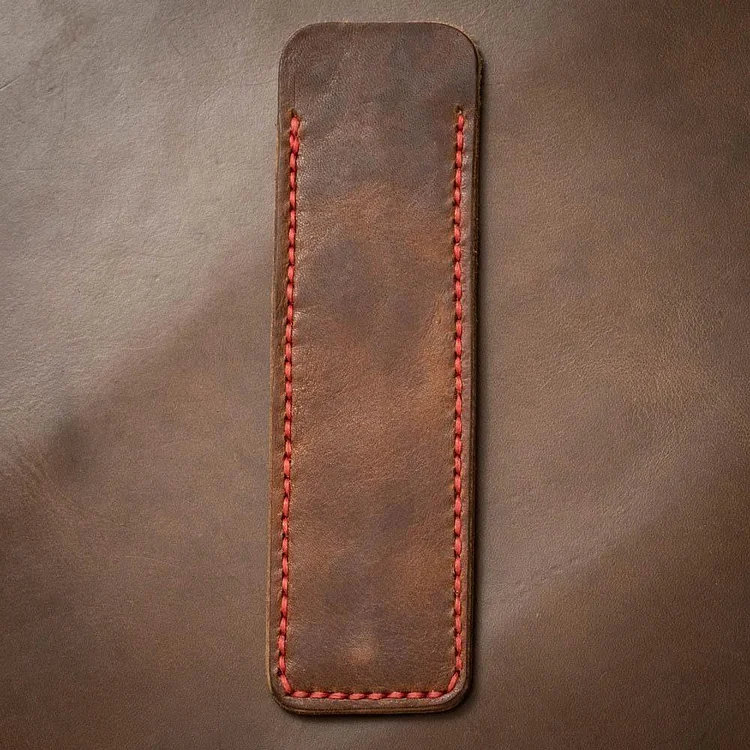 Leather Pen Case - Heritage Brown